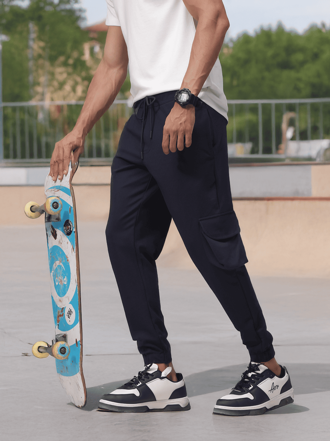 Mens Regular Fit Flexi Waist TrackPants