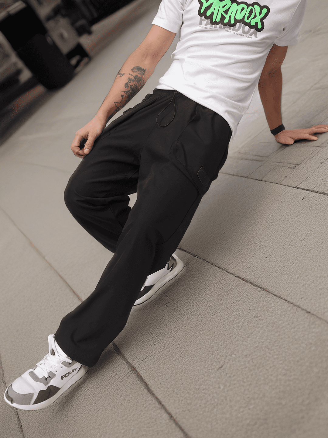 Mens Regular Fit Flexi Waist TrackPants