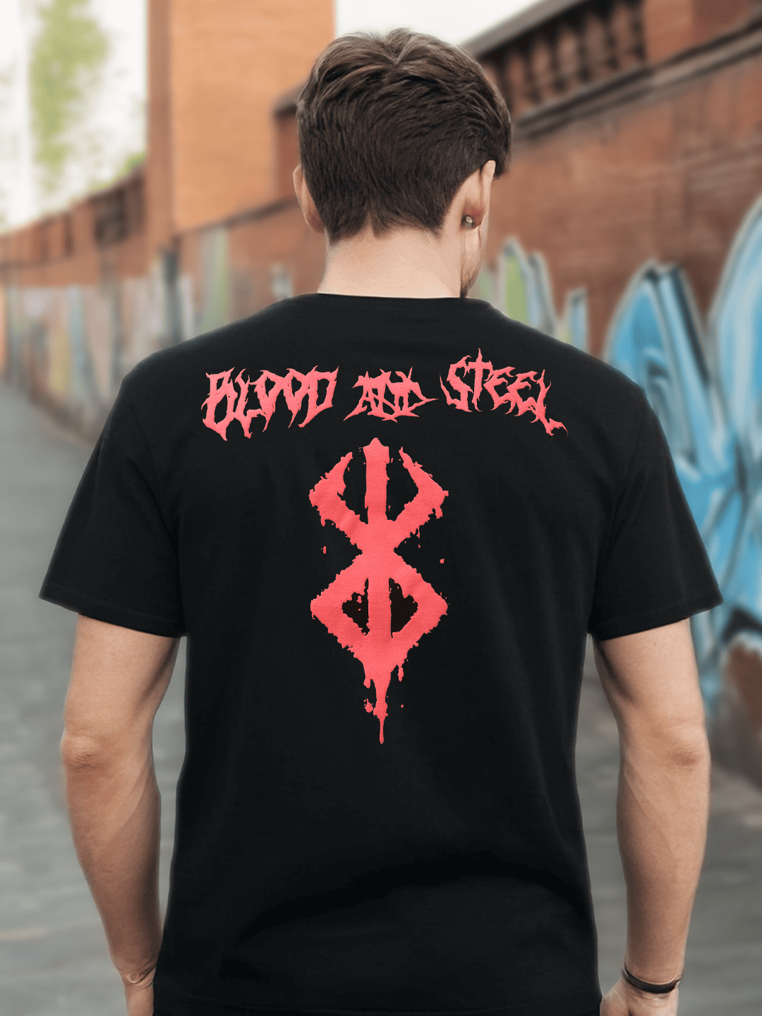 Mens Regular Fit Printed T Shirt