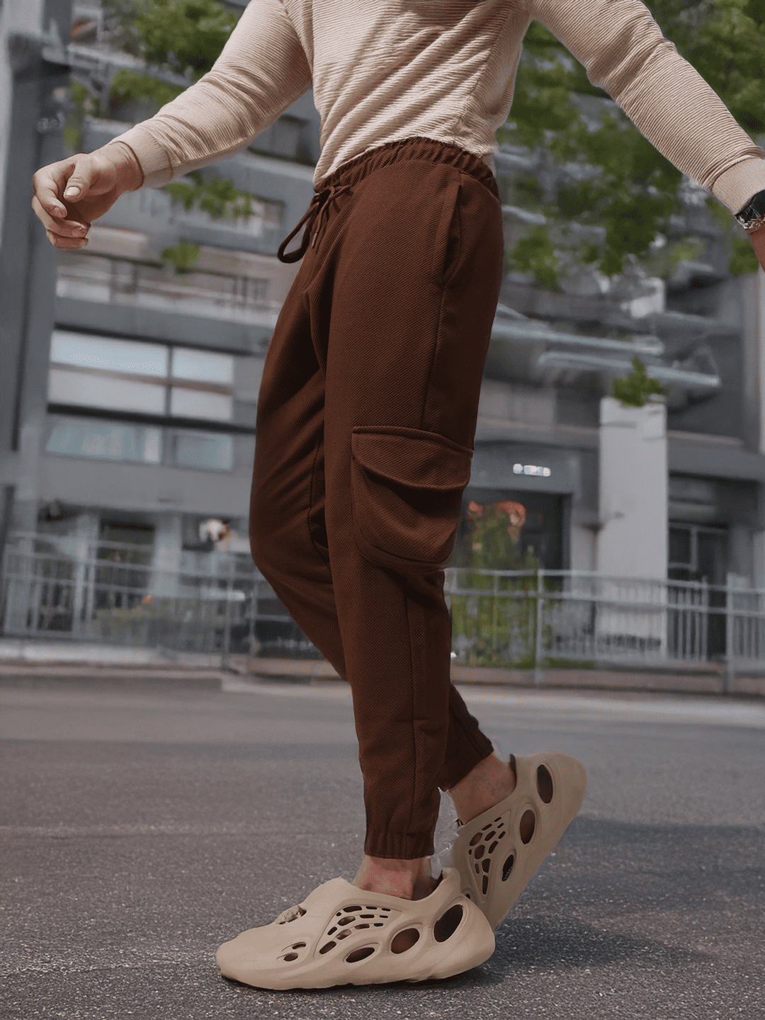 Mens Regular Fit Flexi Waist TrackPants