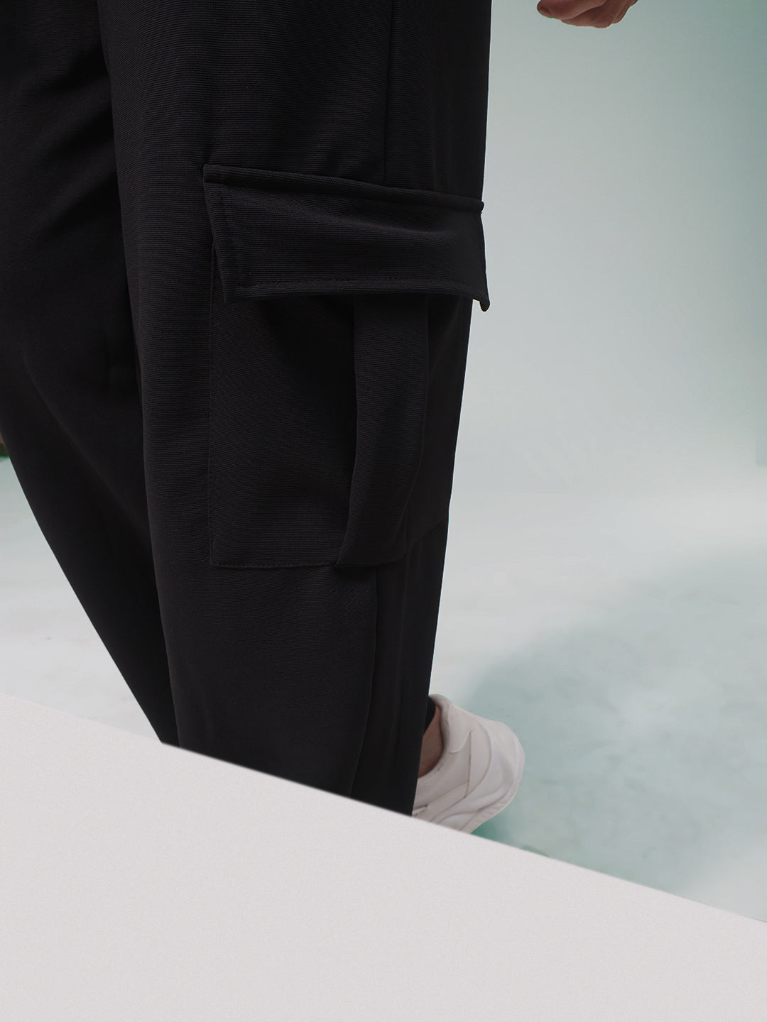 Mens Relaxed Fit Flexi Waist TrackPants