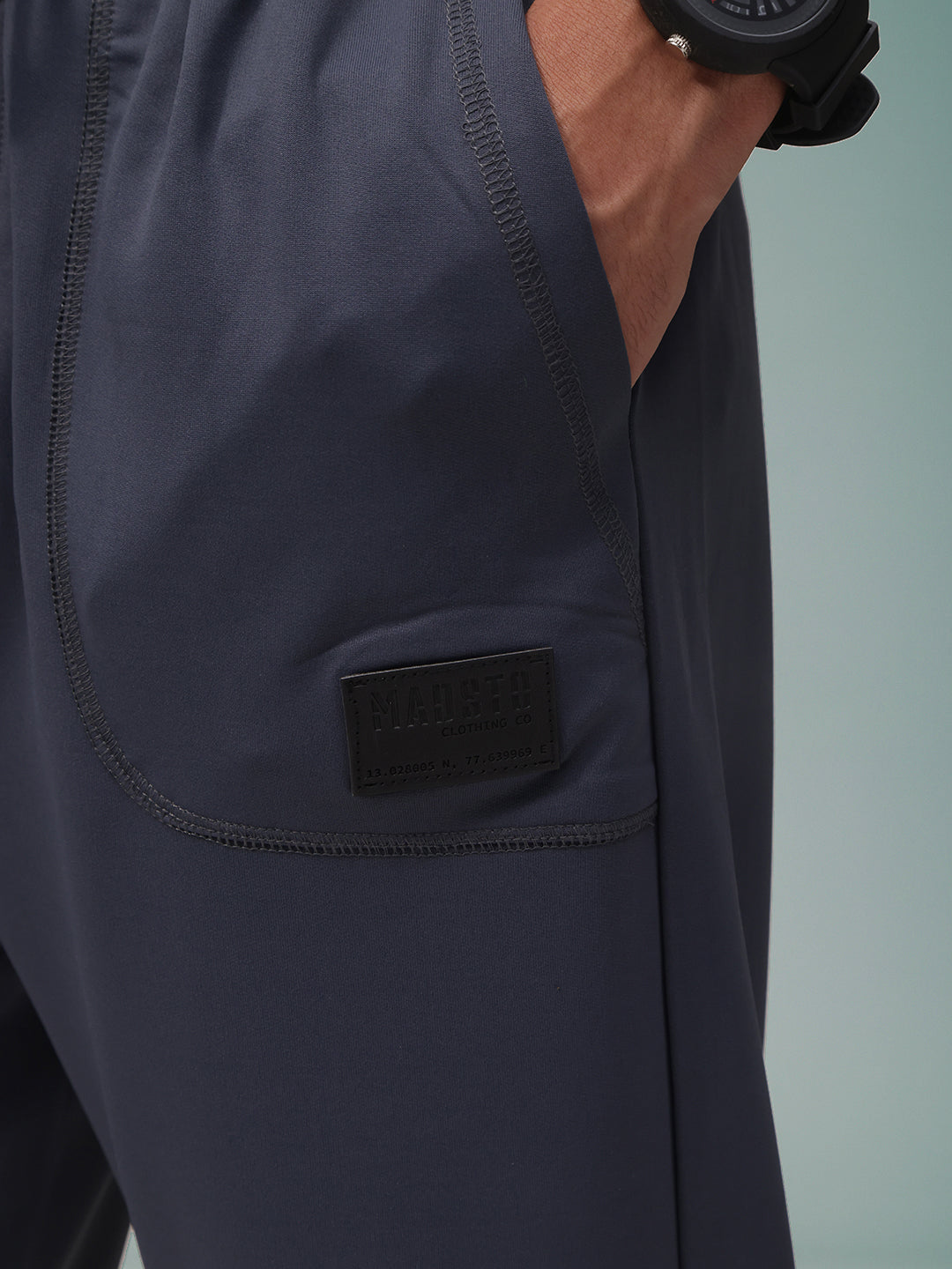 Mens Regular Fit Flexi Waist TrackPants