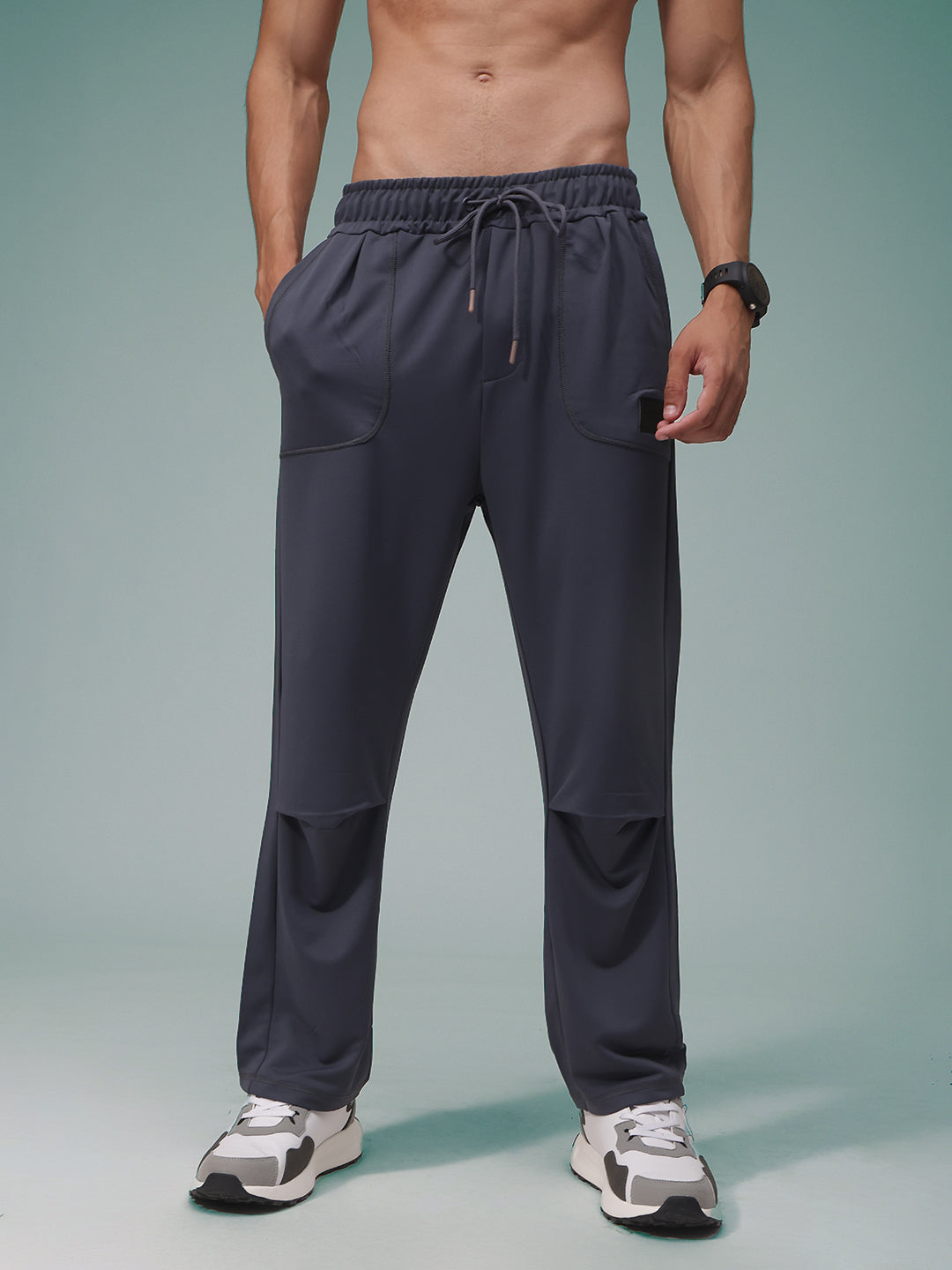Mens Regular Fit Flexi Waist TrackPants