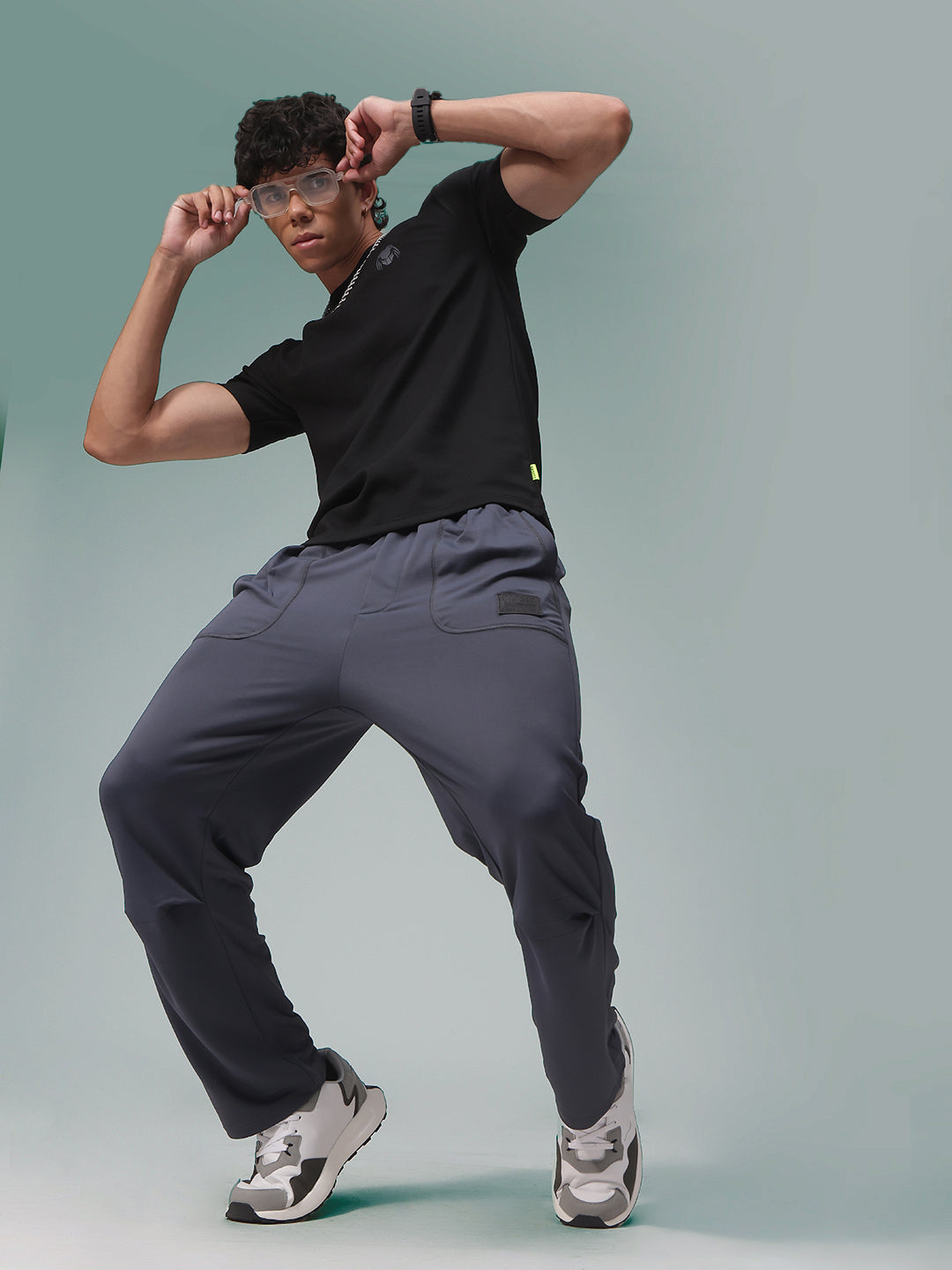 Mens Regular Fit Flexi Waist TrackPants