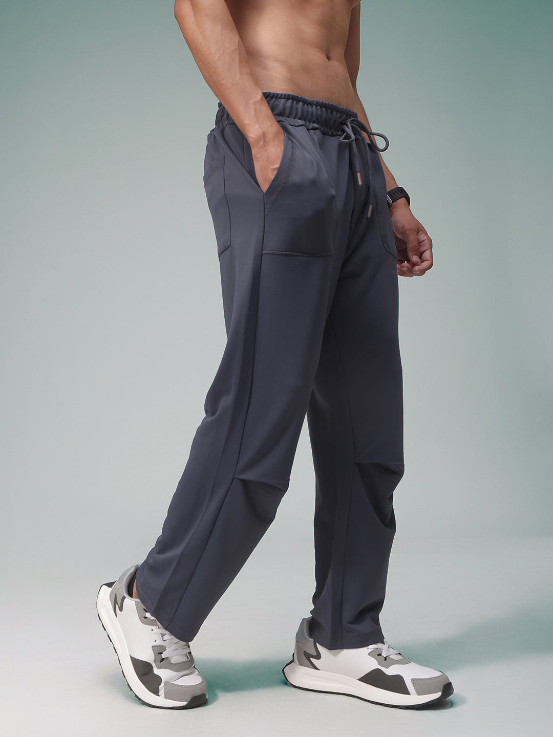 Mens Regular Fit Flexi Waist TrackPants