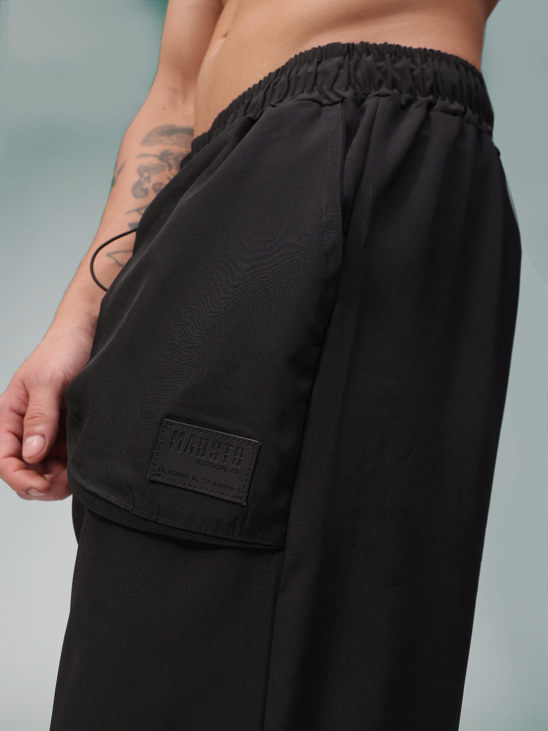 Mens Regular Fit Flexi Waist TrackPants