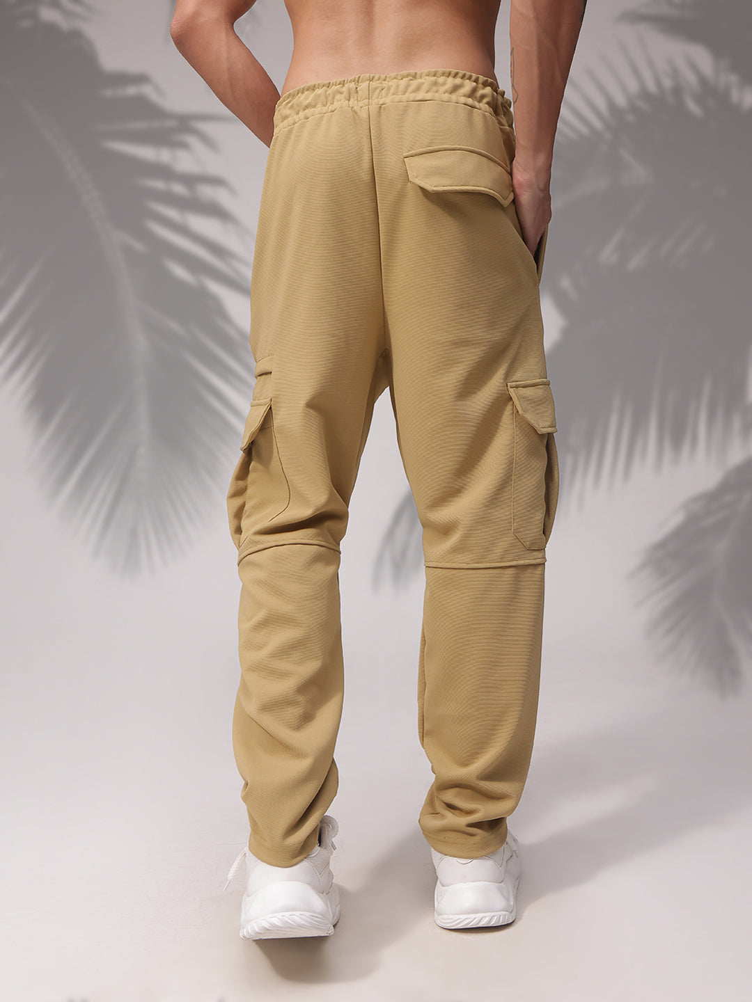 Mens Straight Fit Flexi Waist TrackPants
