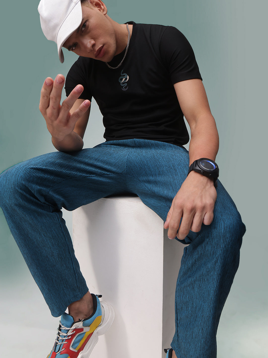 Mens Regular Fit Printed T Shirt