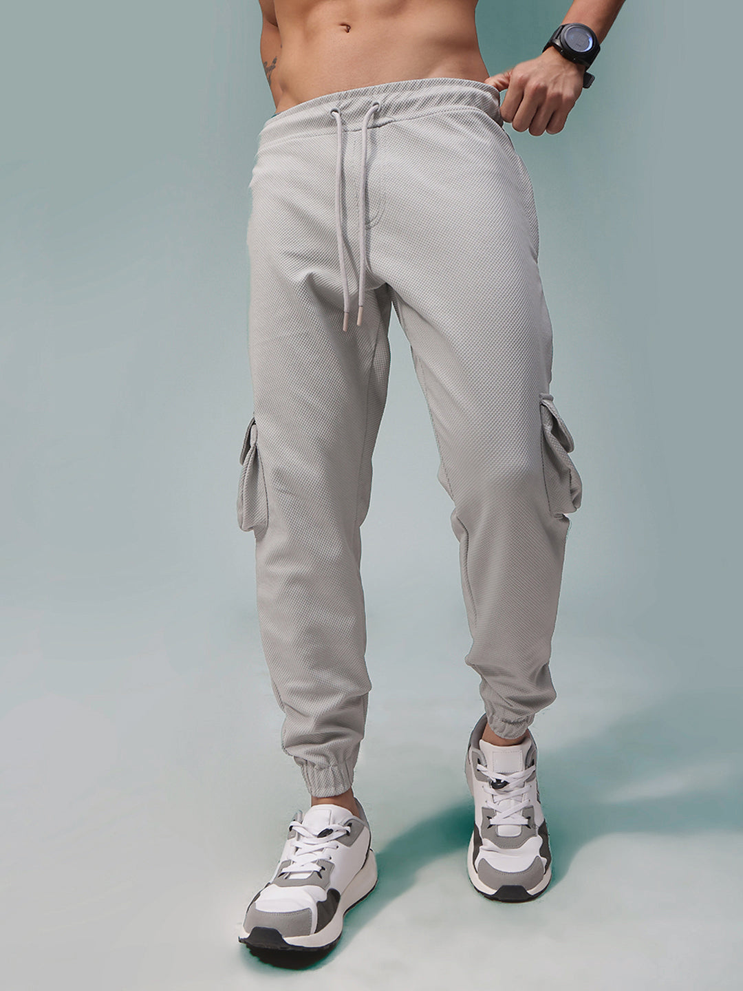 Mens Regular Fit Flexi Waist TrackPants