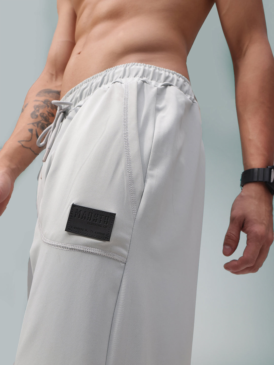 Mens Regular Fit Flexi Waist TrackPants