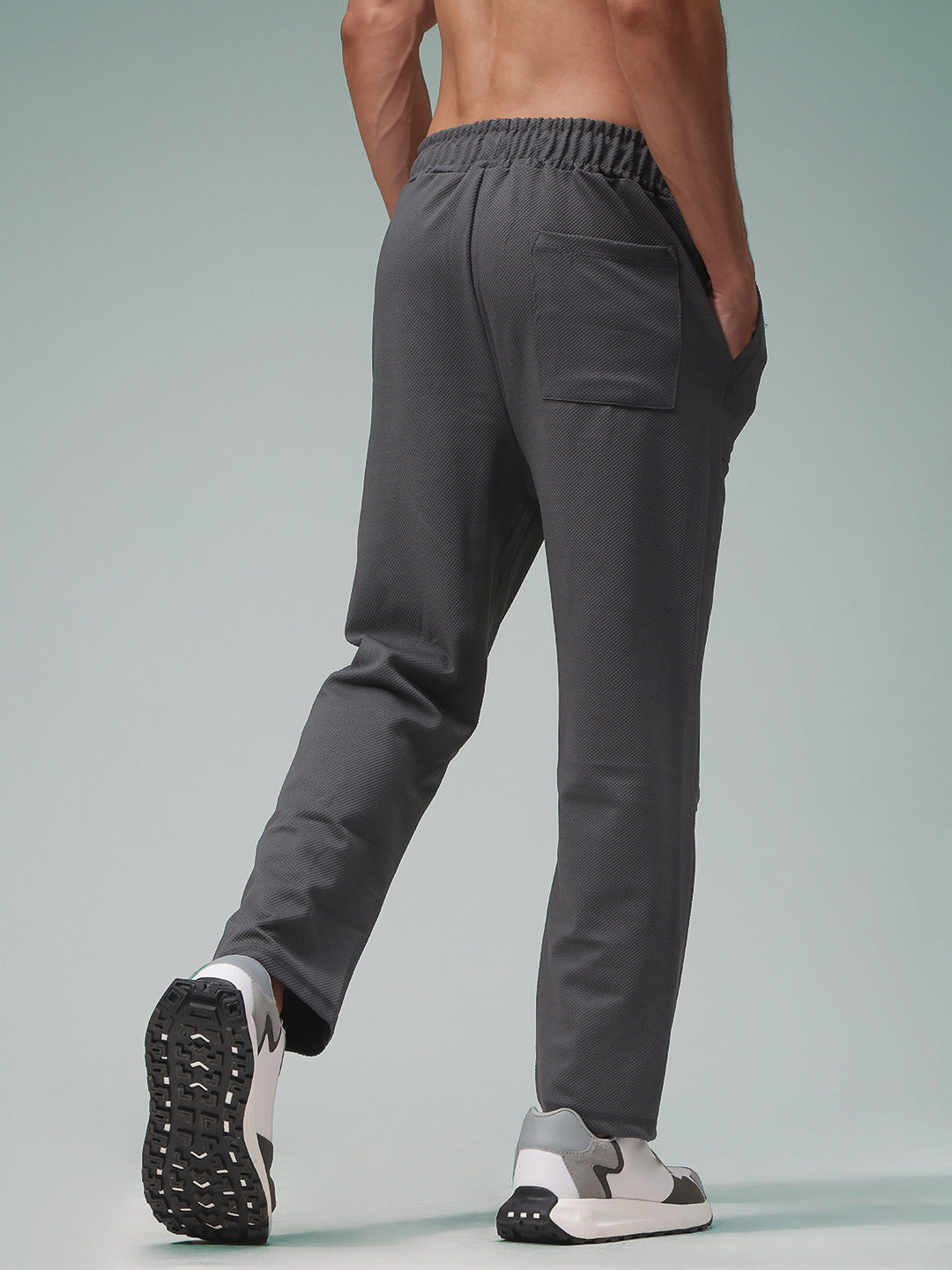 Mens Regular Fit Flexi Waist TrackPants
