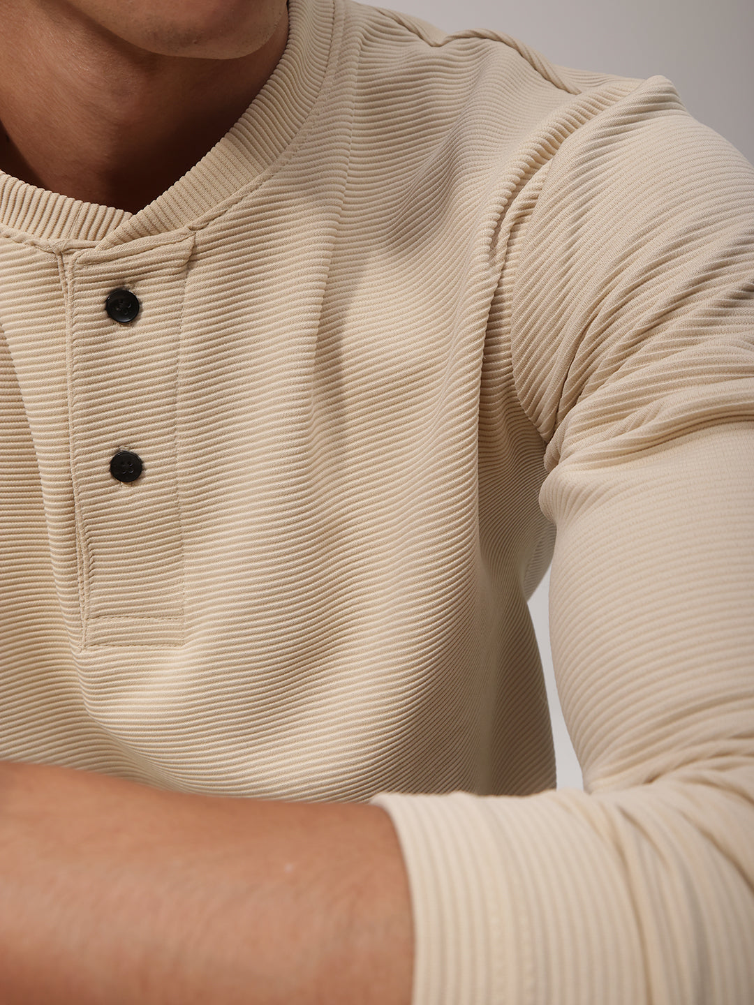 Mens Regular Fit Solid T Shirt