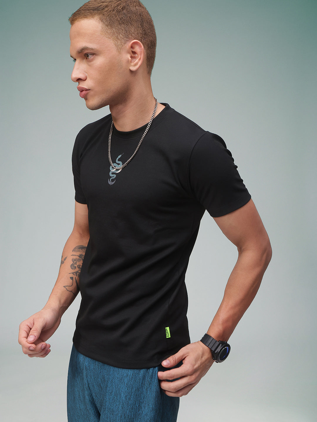 Mens Regular Fit Printed T Shirt