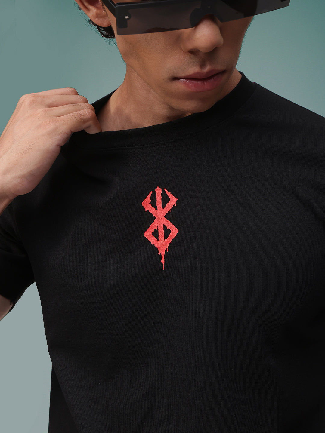 Mens Regular Fit Printed T Shirt