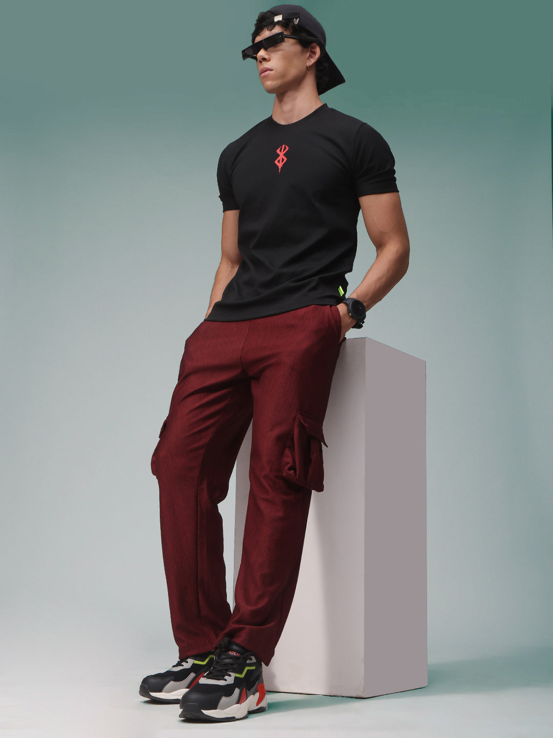 Mens Regular Fit Printed T Shirt