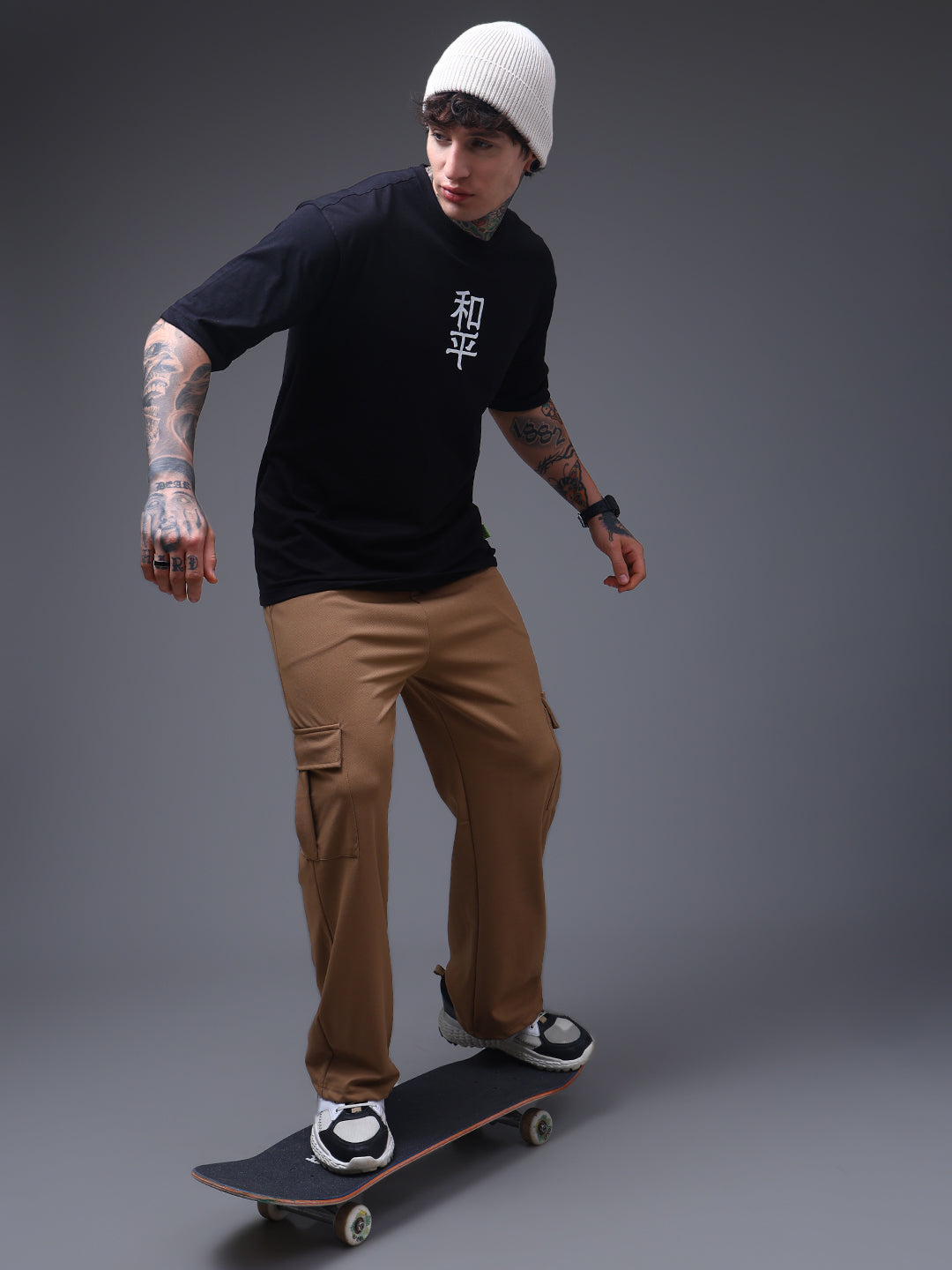 Men's Loose Fit Pack of 2 Trackpants
