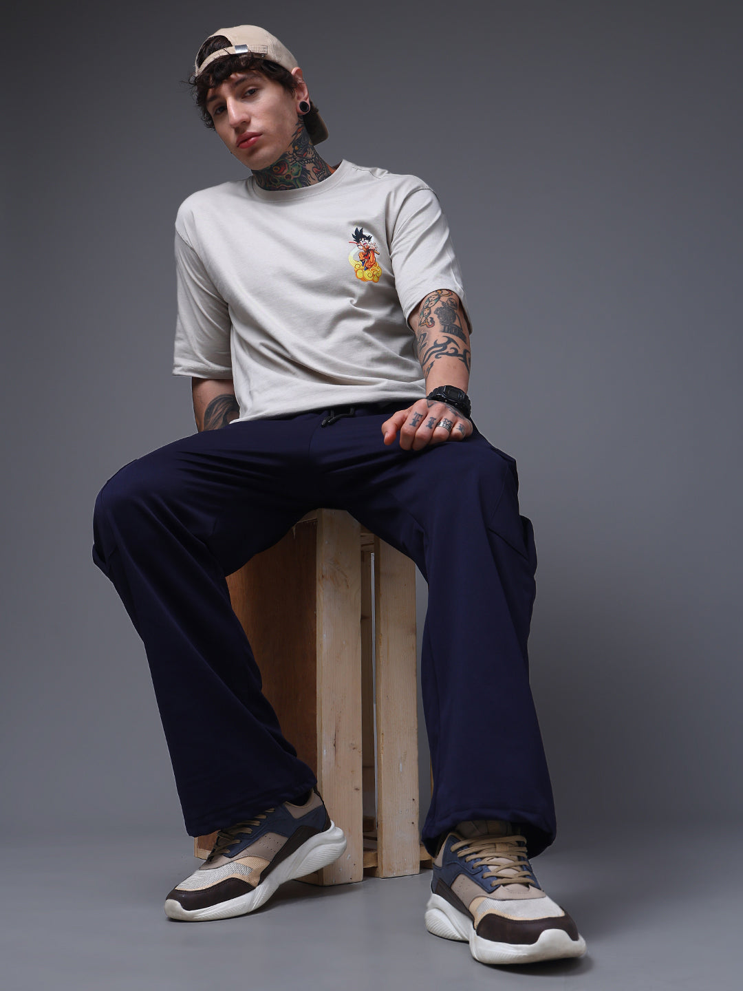 Men's Straight Fit Pack of 2 Trackpants