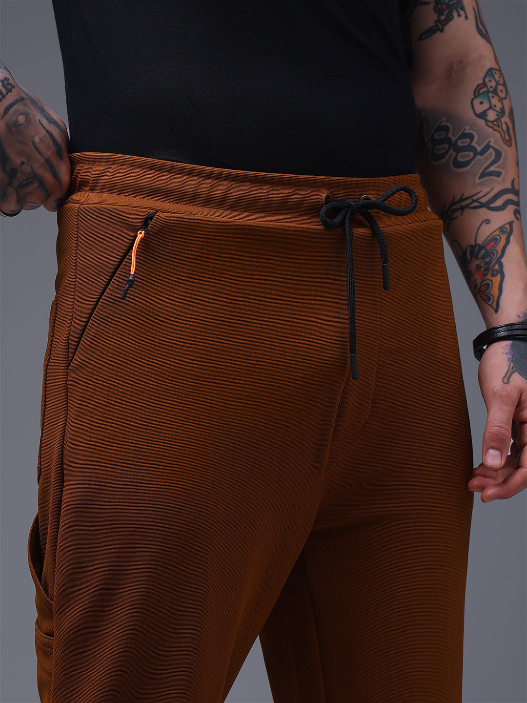 Men's Straight Fit Pack of 2 Trackpants