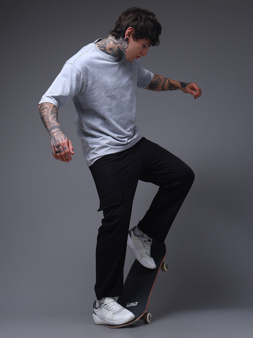 Men's Loose Fit Pack of 2 Trackpants