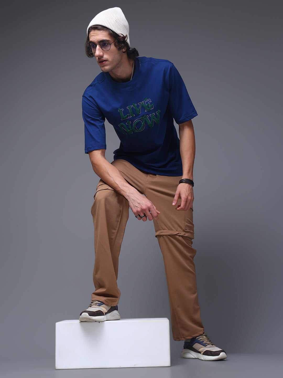 Men's Loose Fit Pack of 2 Trackpants