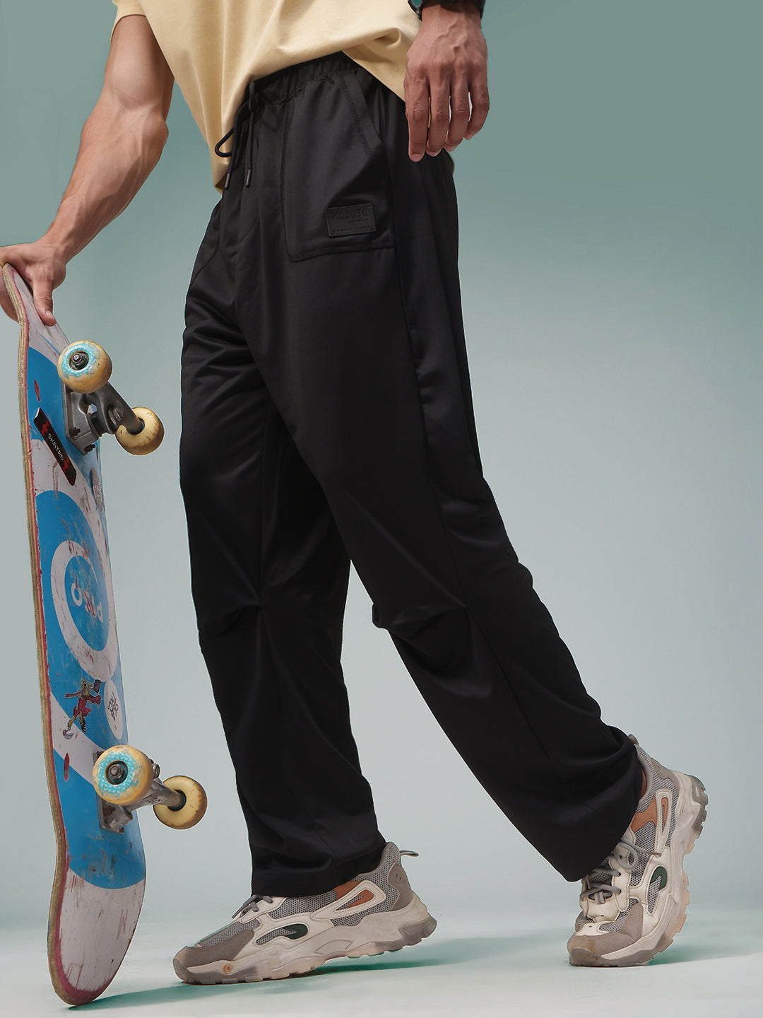 Mens Regular Fit Flexi Waist TrackPants
