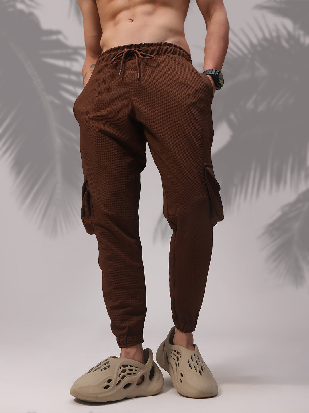 Mens Regular Fit Flexi Waist TrackPants