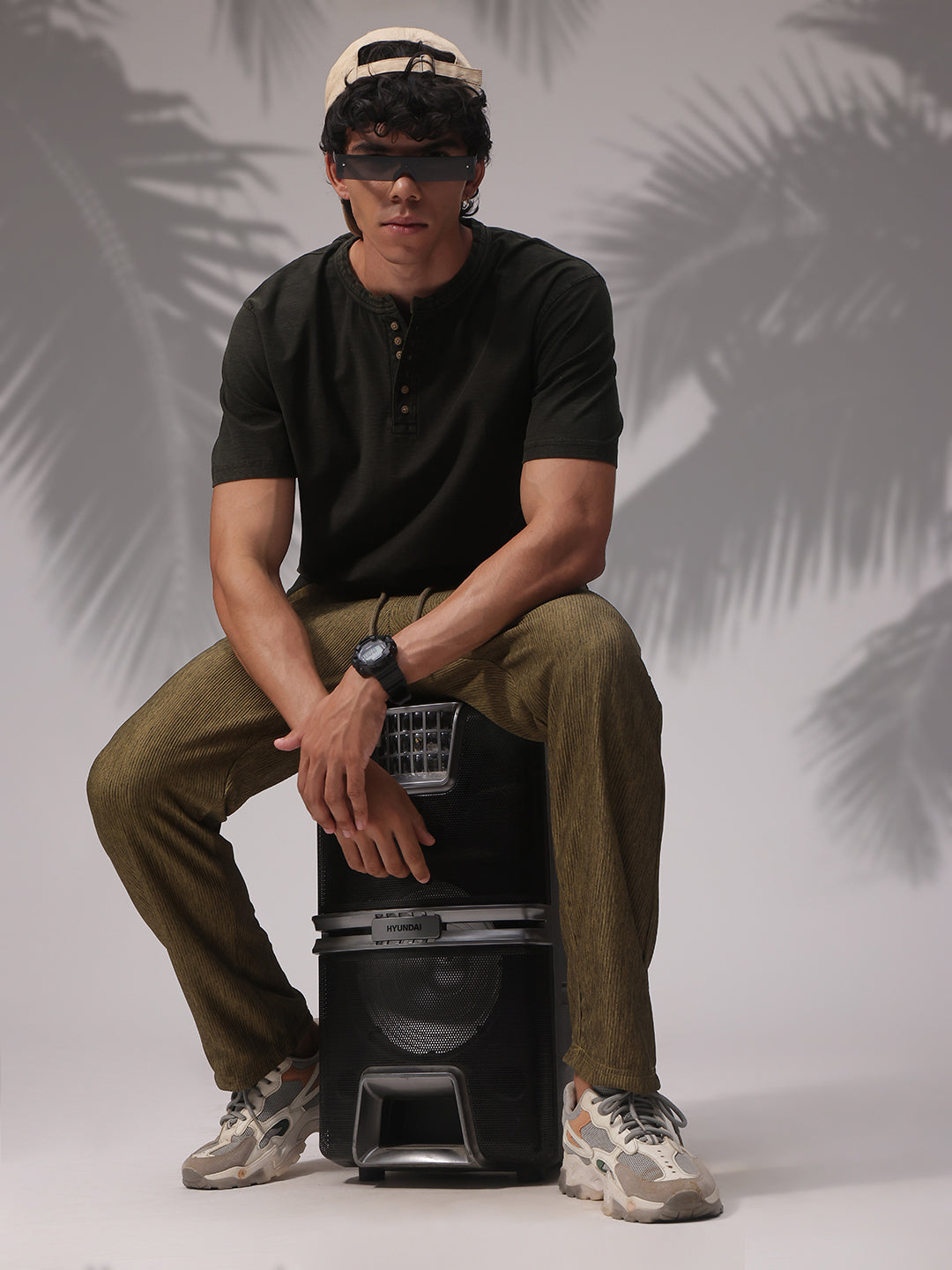 Mens Straight Fit Flexi Waist TrackPants