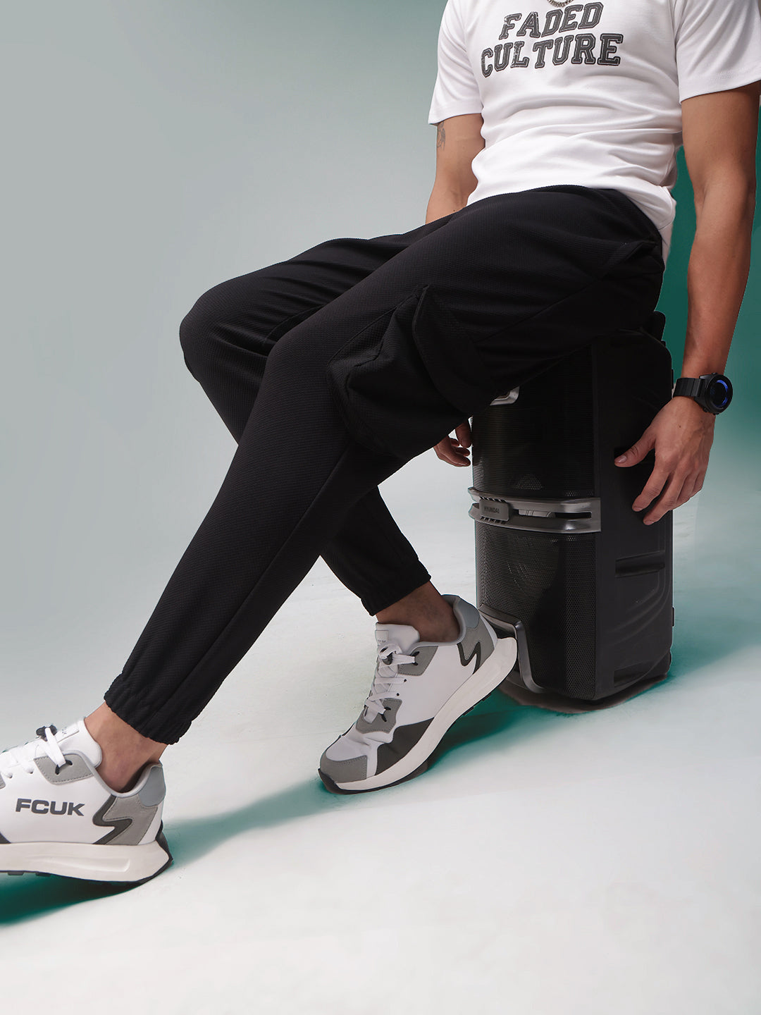Mens Regular Fit Flexi Waist TrackPants