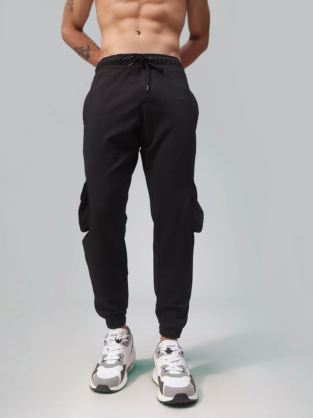 Mens Regular Fit Flexi Waist TrackPants