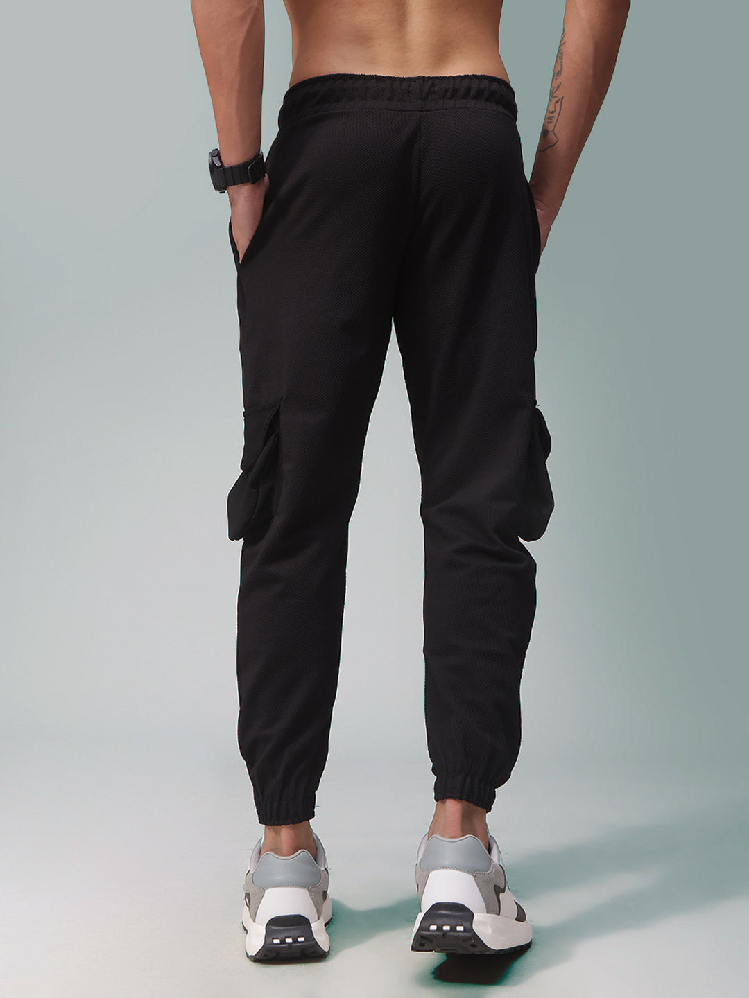 Mens Regular Fit Flexi Waist TrackPants