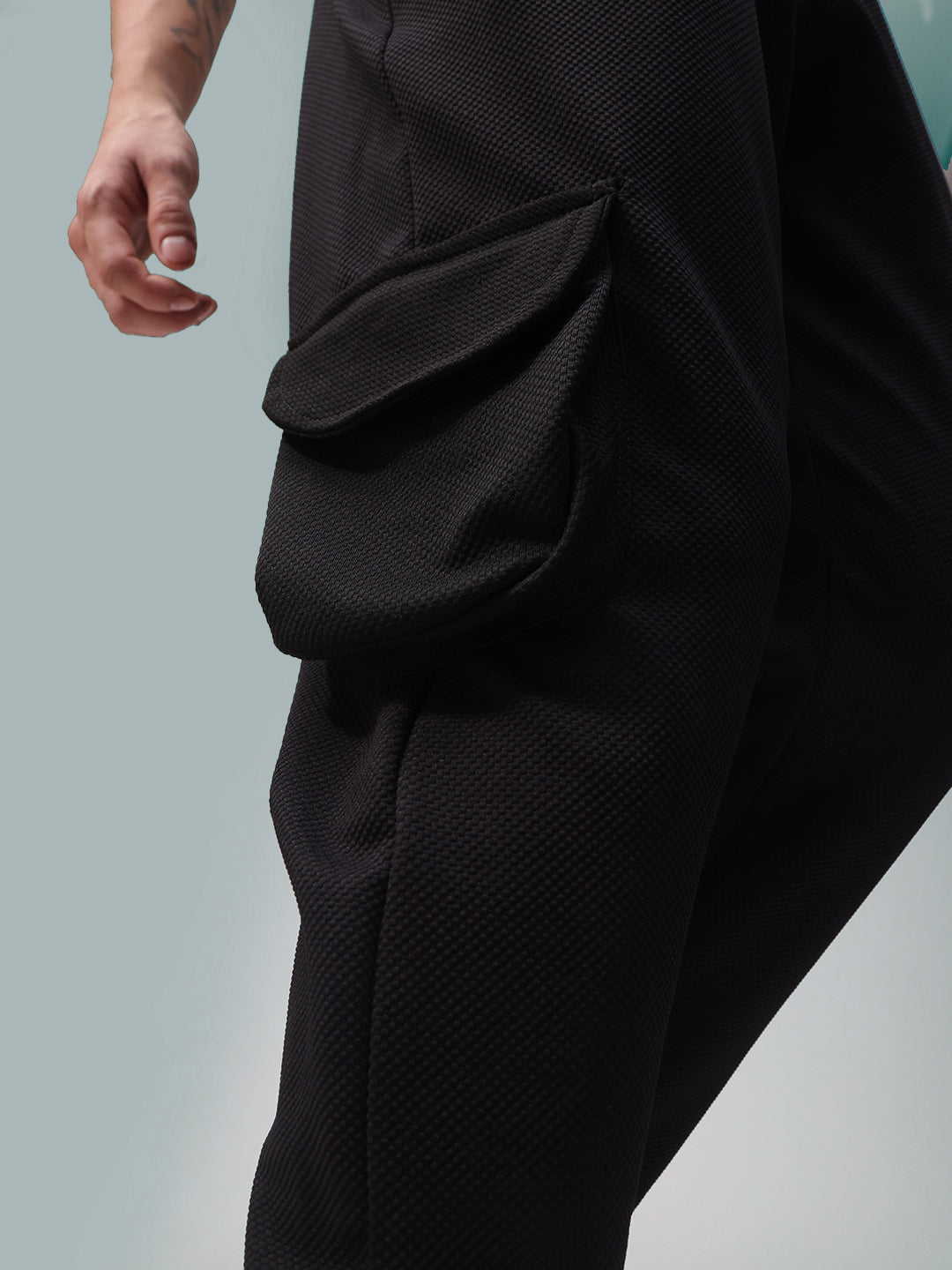 Mens Regular Fit Flexi Waist TrackPants