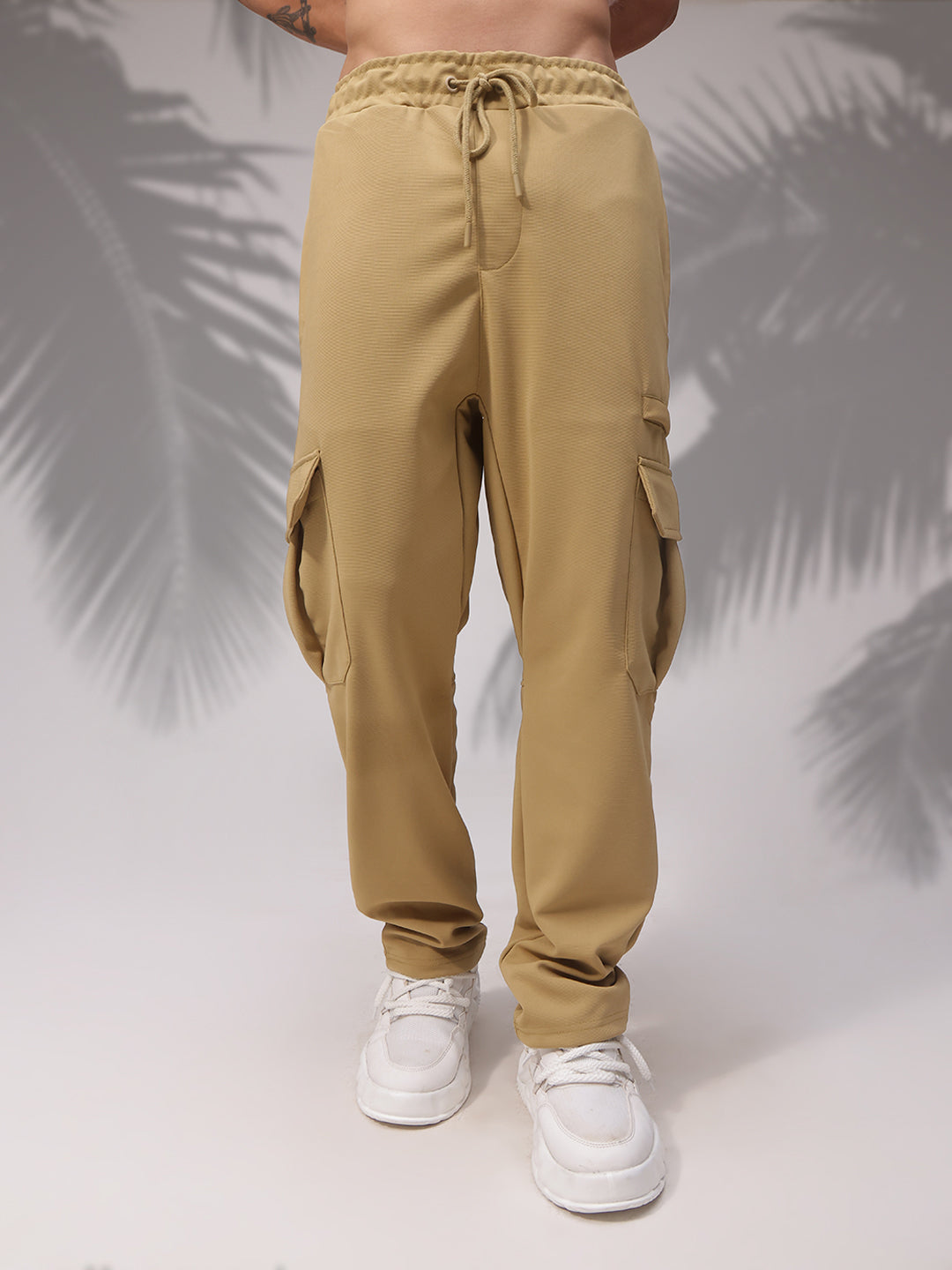 Mens Straight Fit Flexi Waist TrackPants