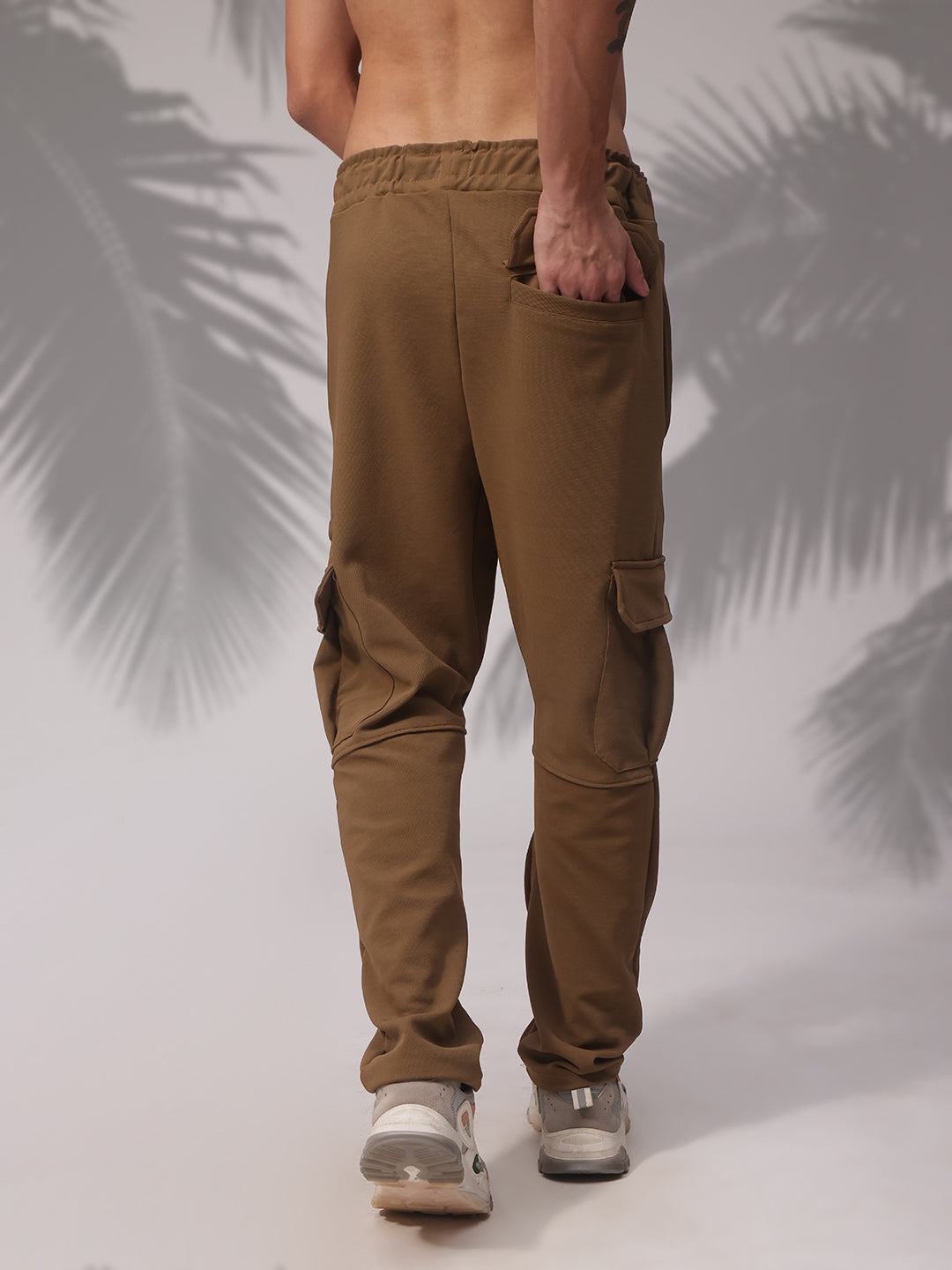 Mens Straight Fit Flexi Waist TrackPants
