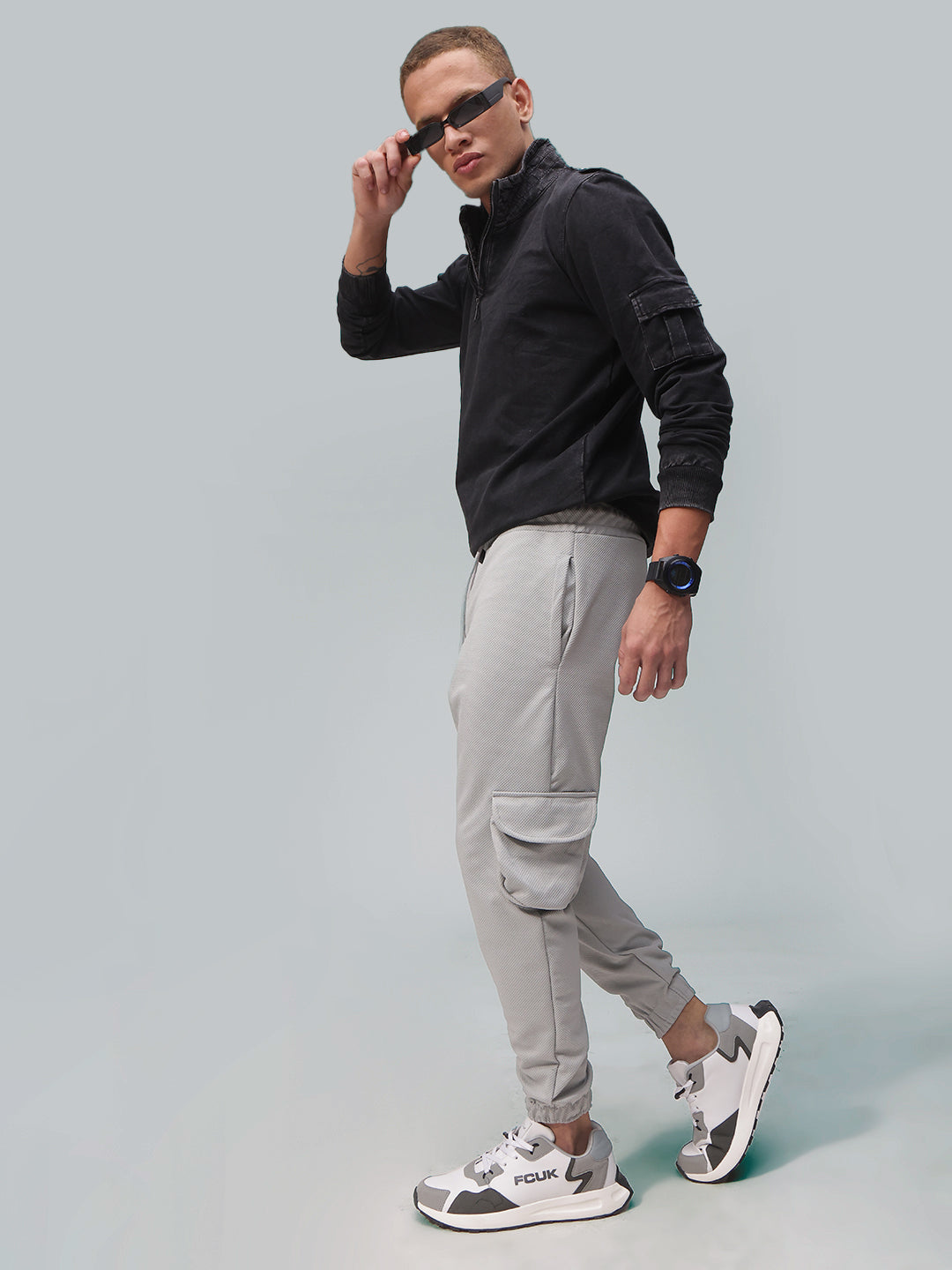 Mens Regular Fit Flexi Waist TrackPants