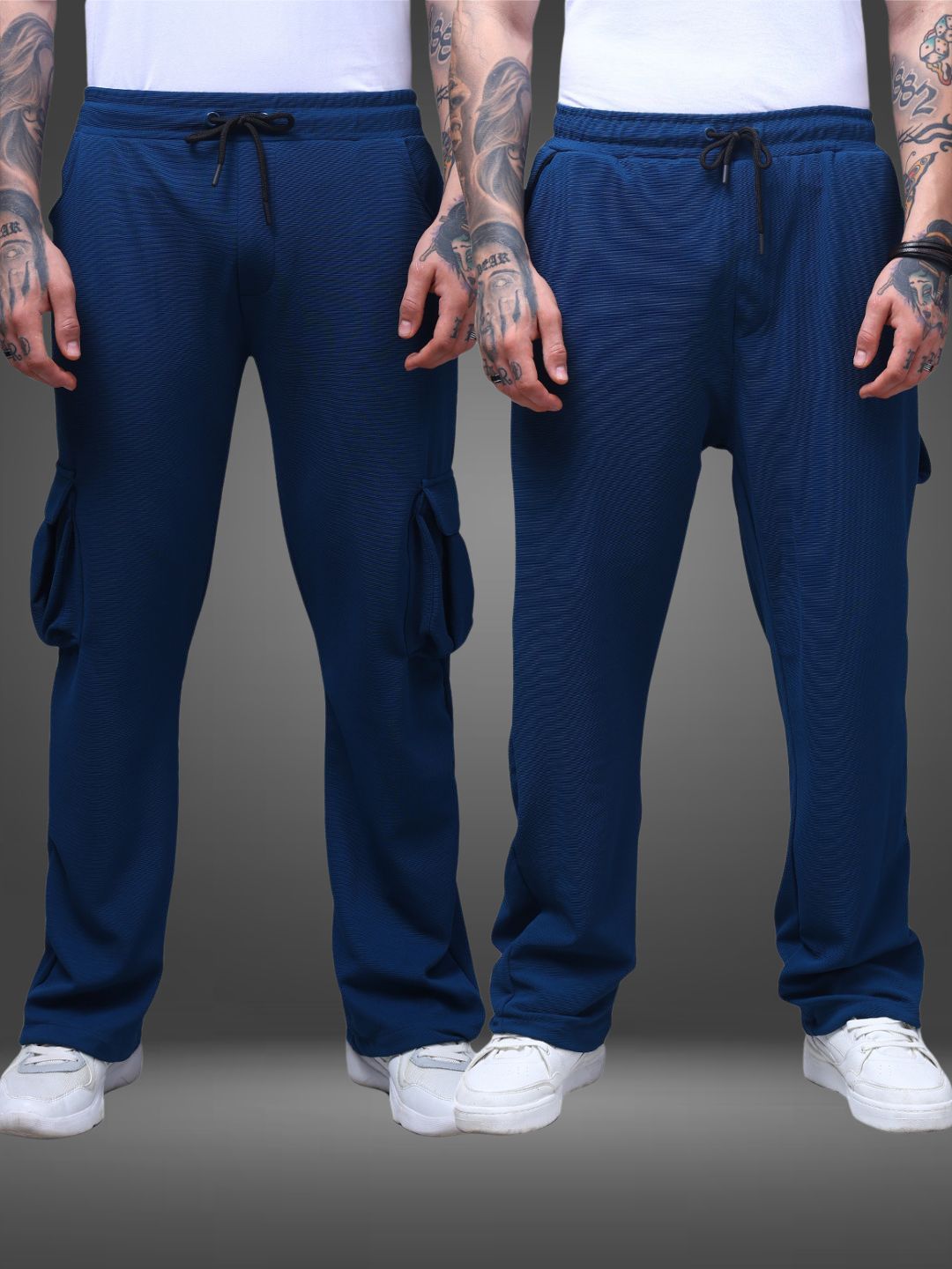 Men's Relaxed Fit Pack of 2 Trackpants