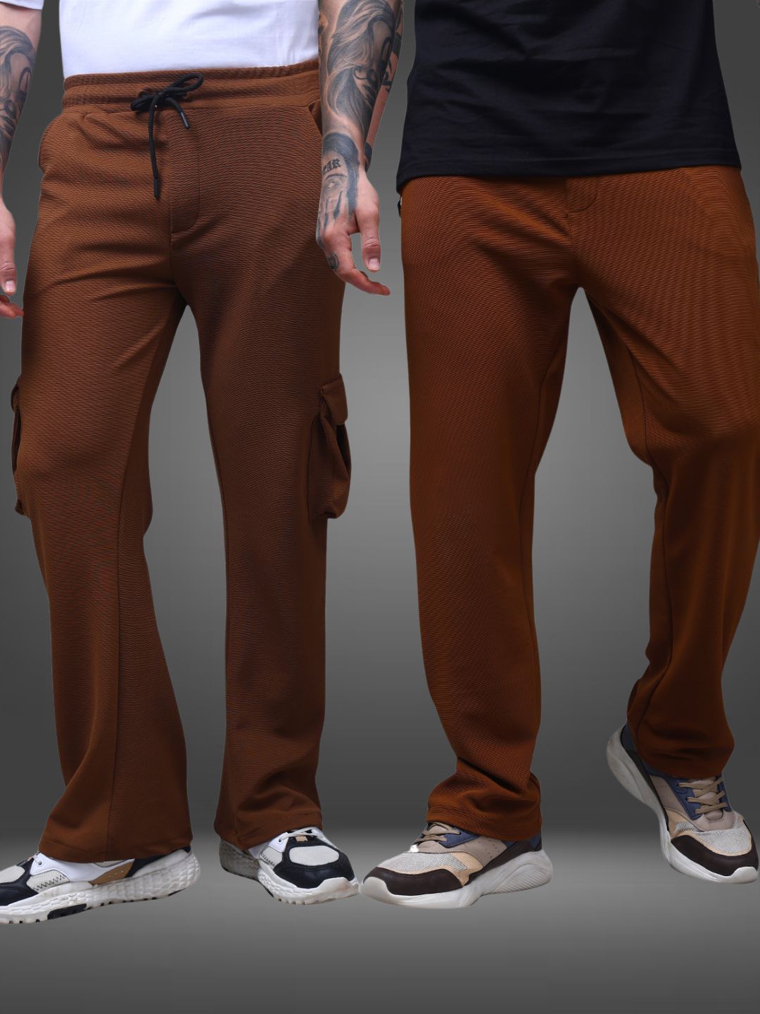 Men's Relaxed Fit Pack of 2 Trackpants