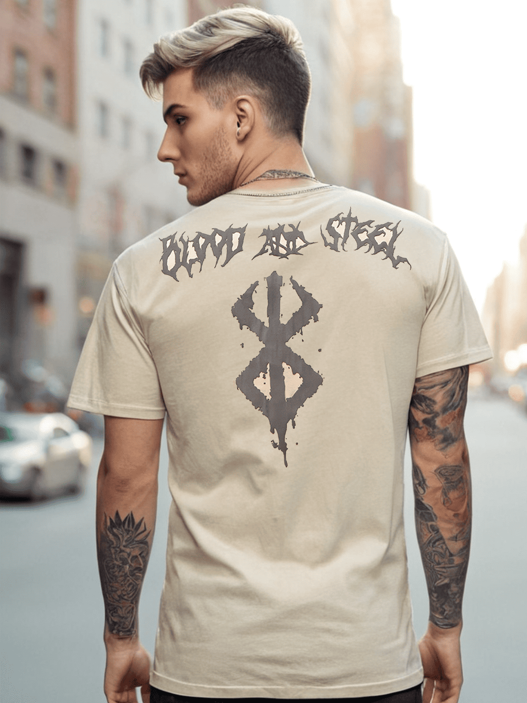 Mens Regular Fit Pack of 2 Printed Tshirts