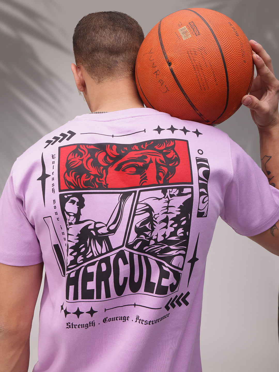Mens Regular Fit Pack of 2 Printed Tshirts