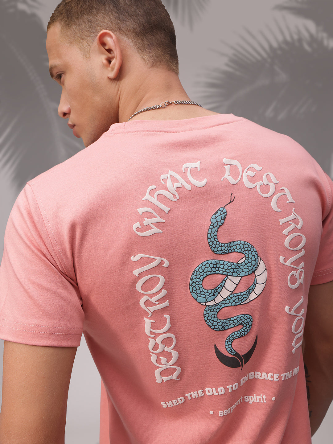 Mens Regular Fit Pack of 2 Printed Tshirts