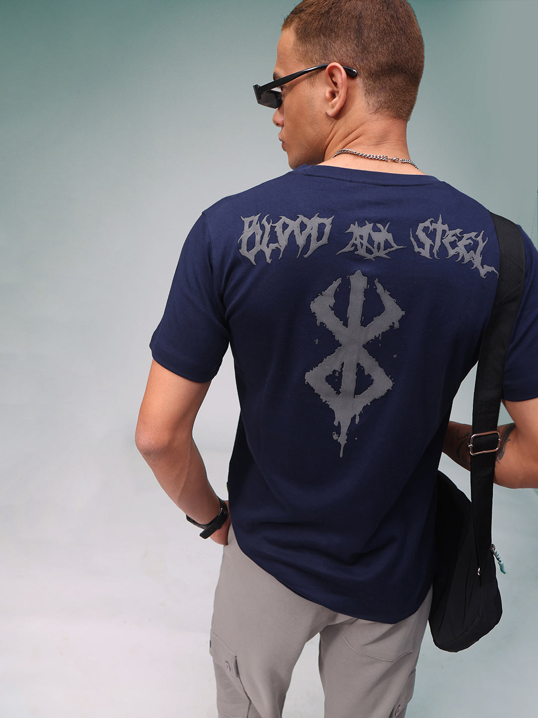 Mens Regular Fit Pack of 2 Printed Tshirts