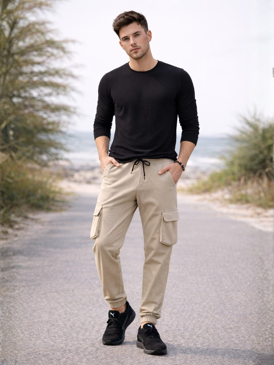 Men's Cargo Joggers