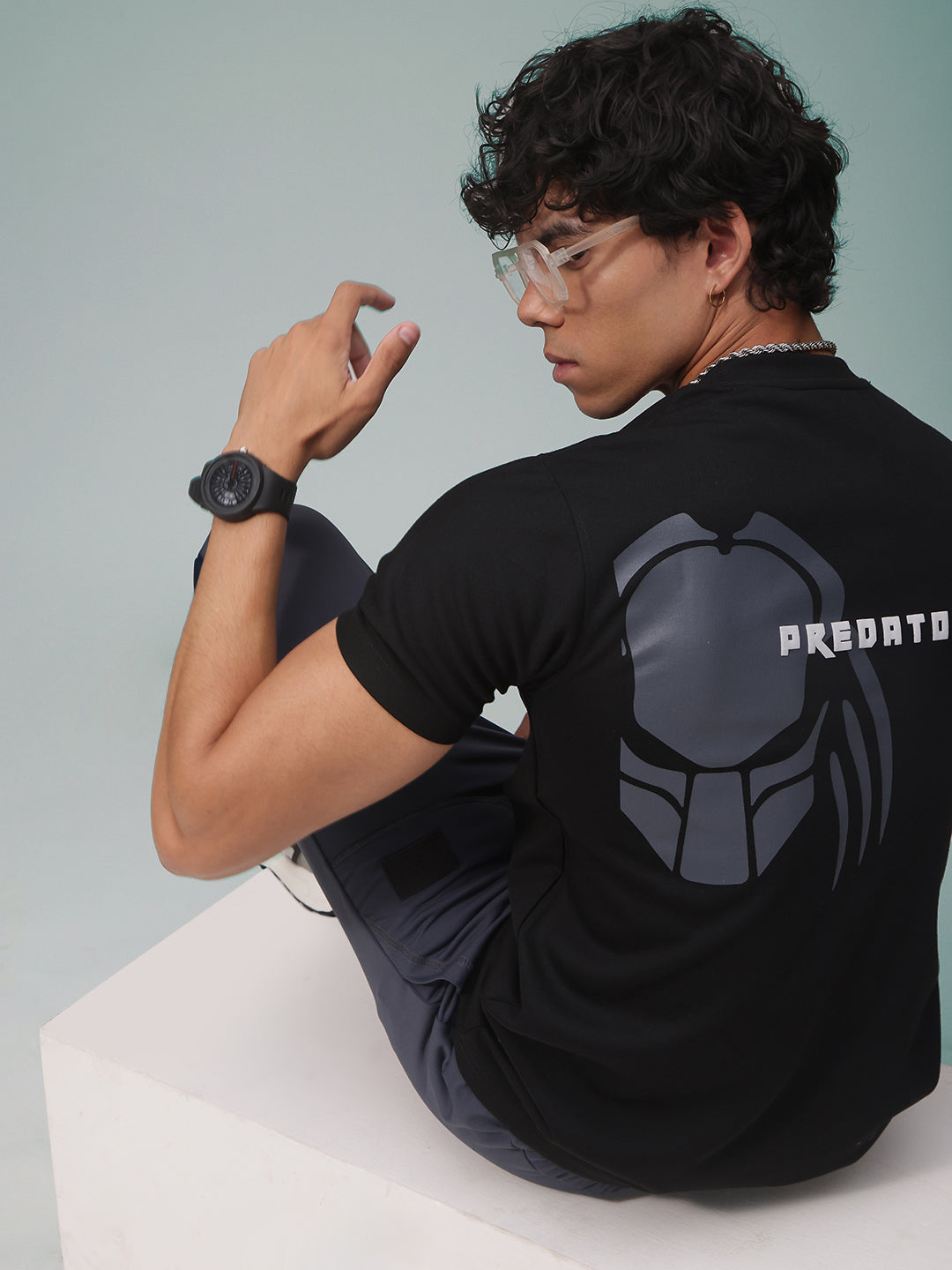 Mens Regular Fit Printed T Shirt