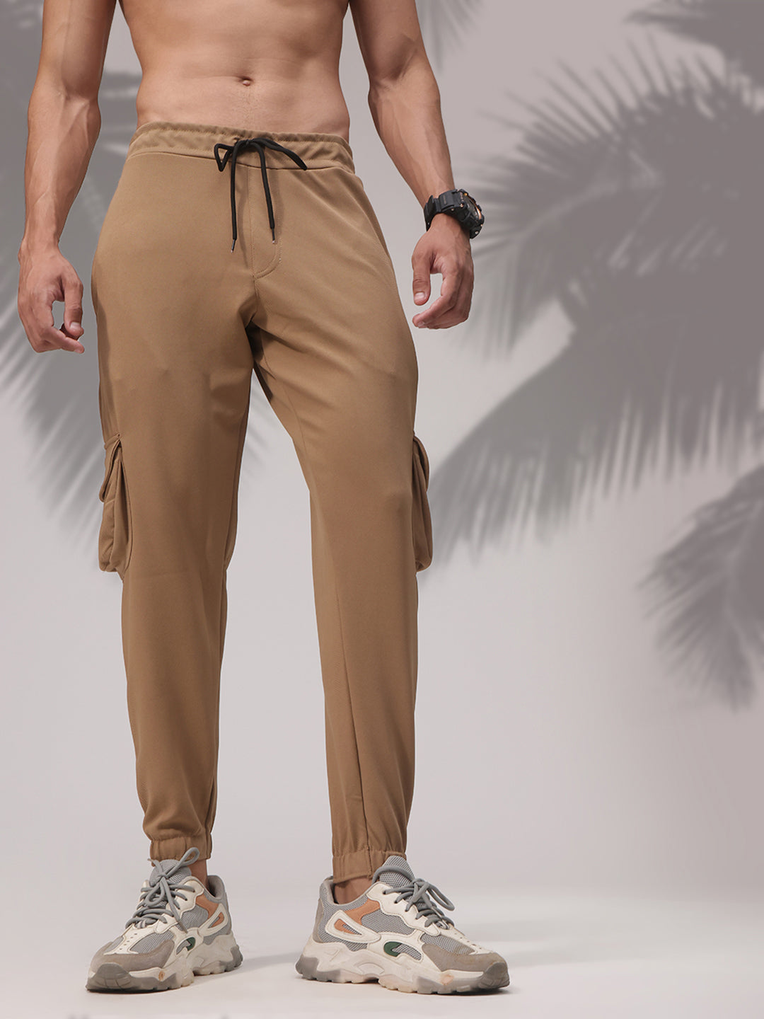 Mens Regular Fit Flexi Waist TrackPants