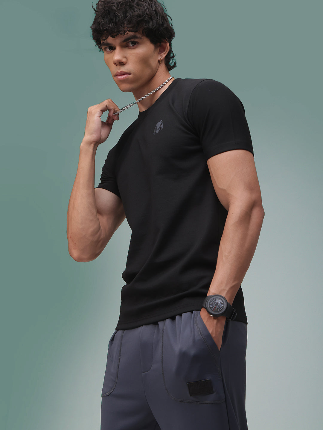 Mens Regular Fit Printed T Shirt