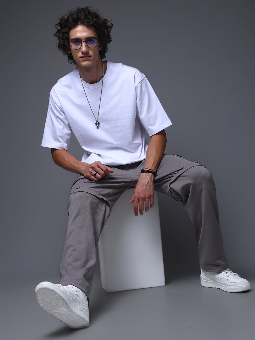 Men's Loose Fit Pack of 2 Trackpants