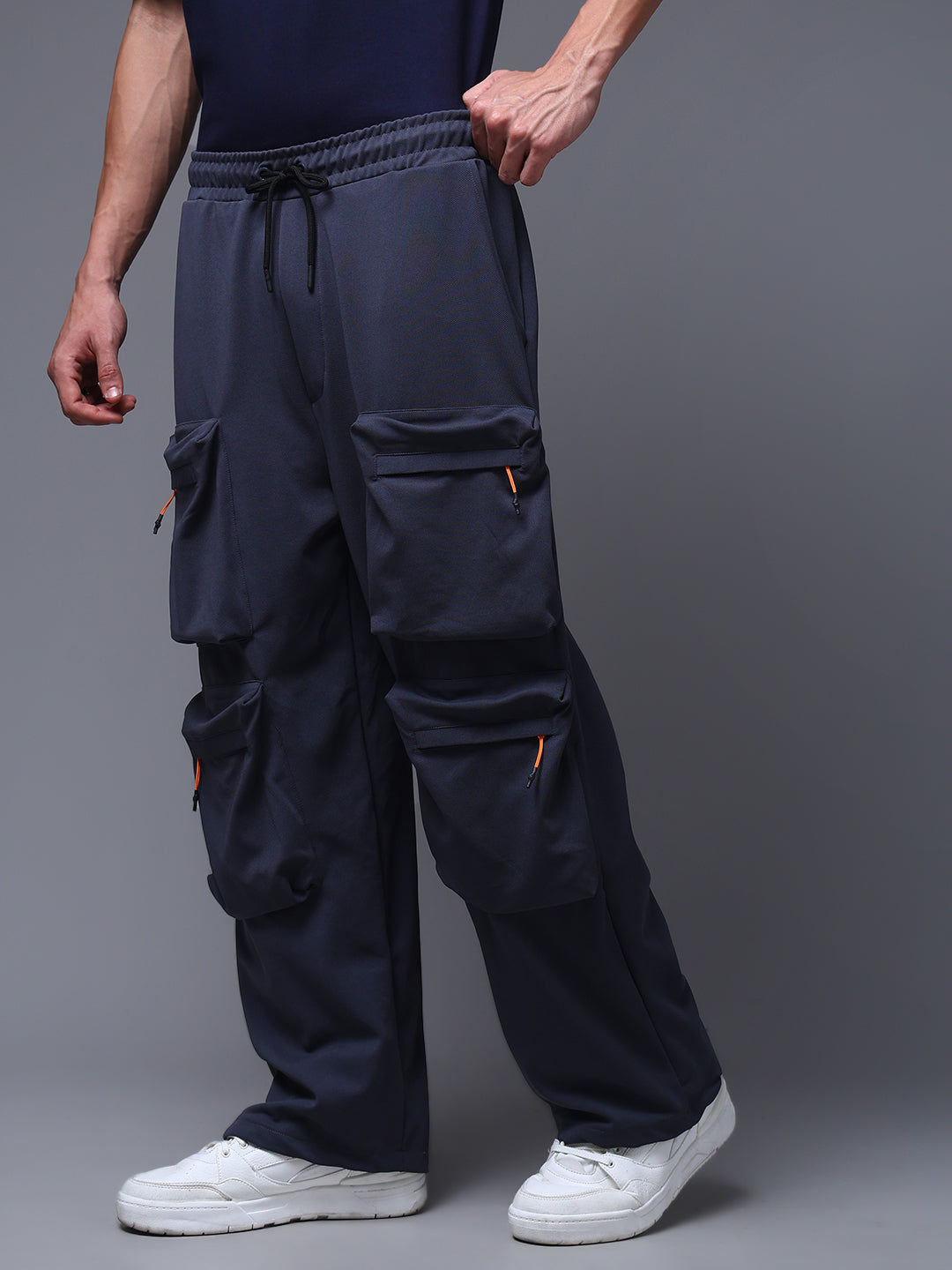 Men's Loose Fit Pack of 2 Trackpants