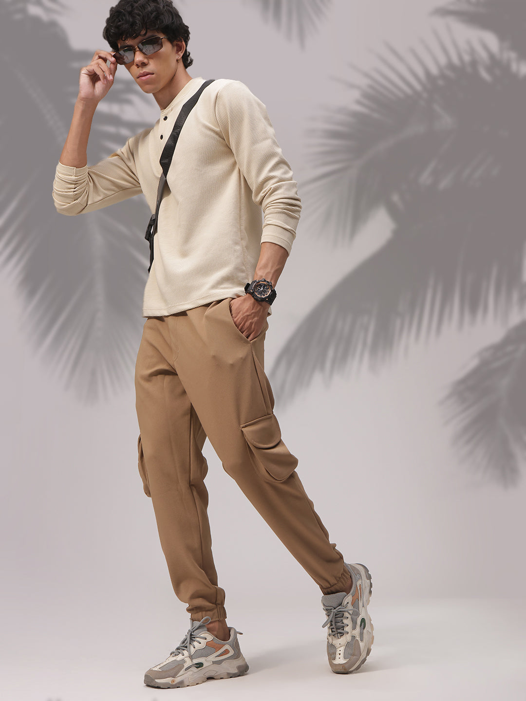 Mens Regular Fit Flexi Waist TrackPants