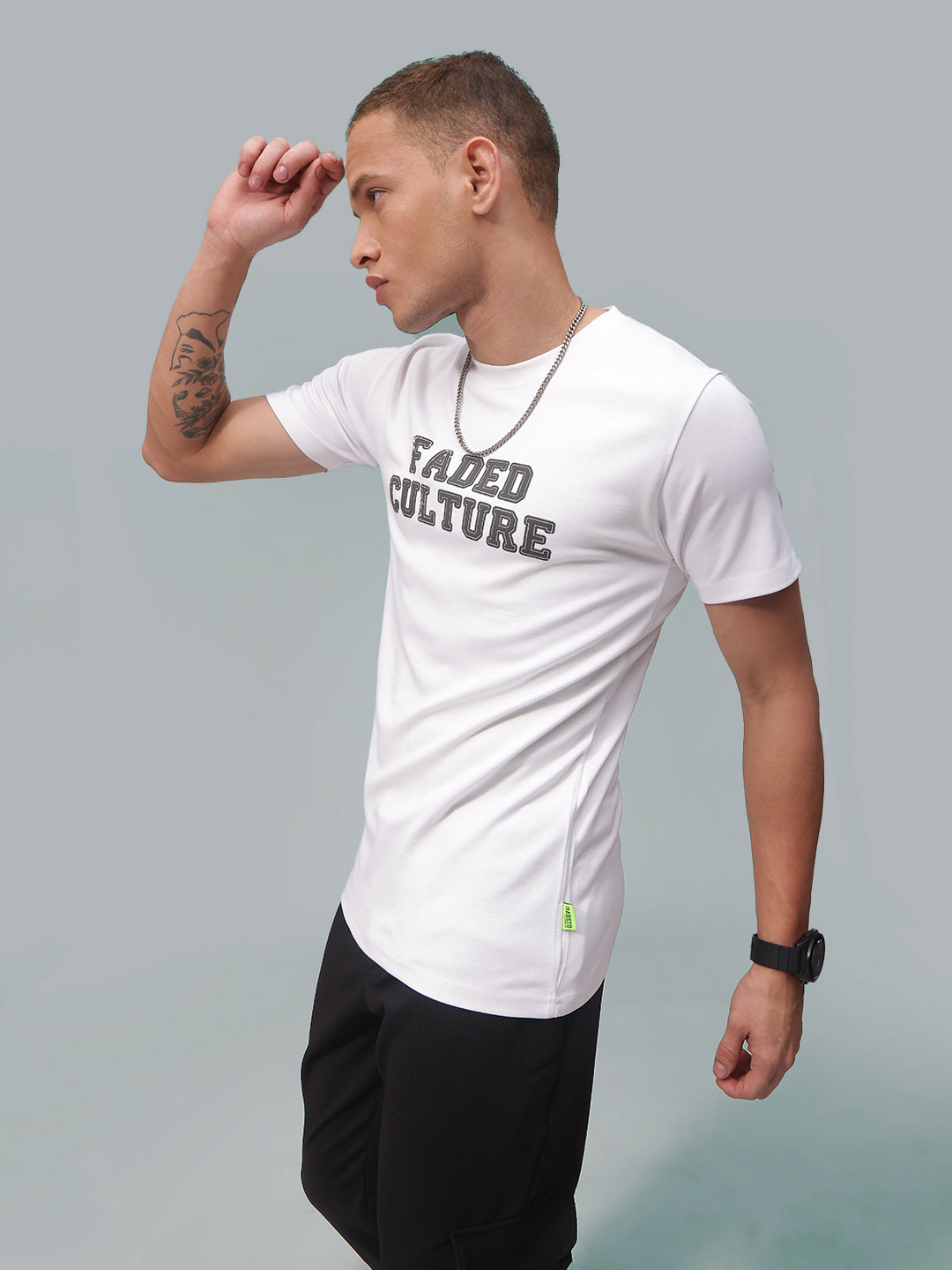 Mens Regular Fit Pack of 2 Printed Tshirts