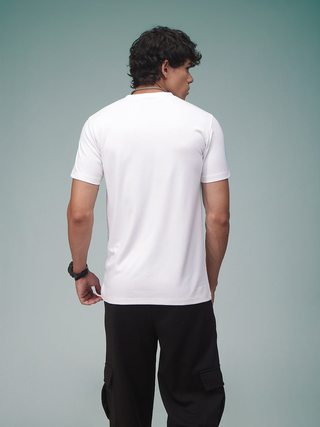 Mens Regular Fit Pack of 2 Printed Tshirts