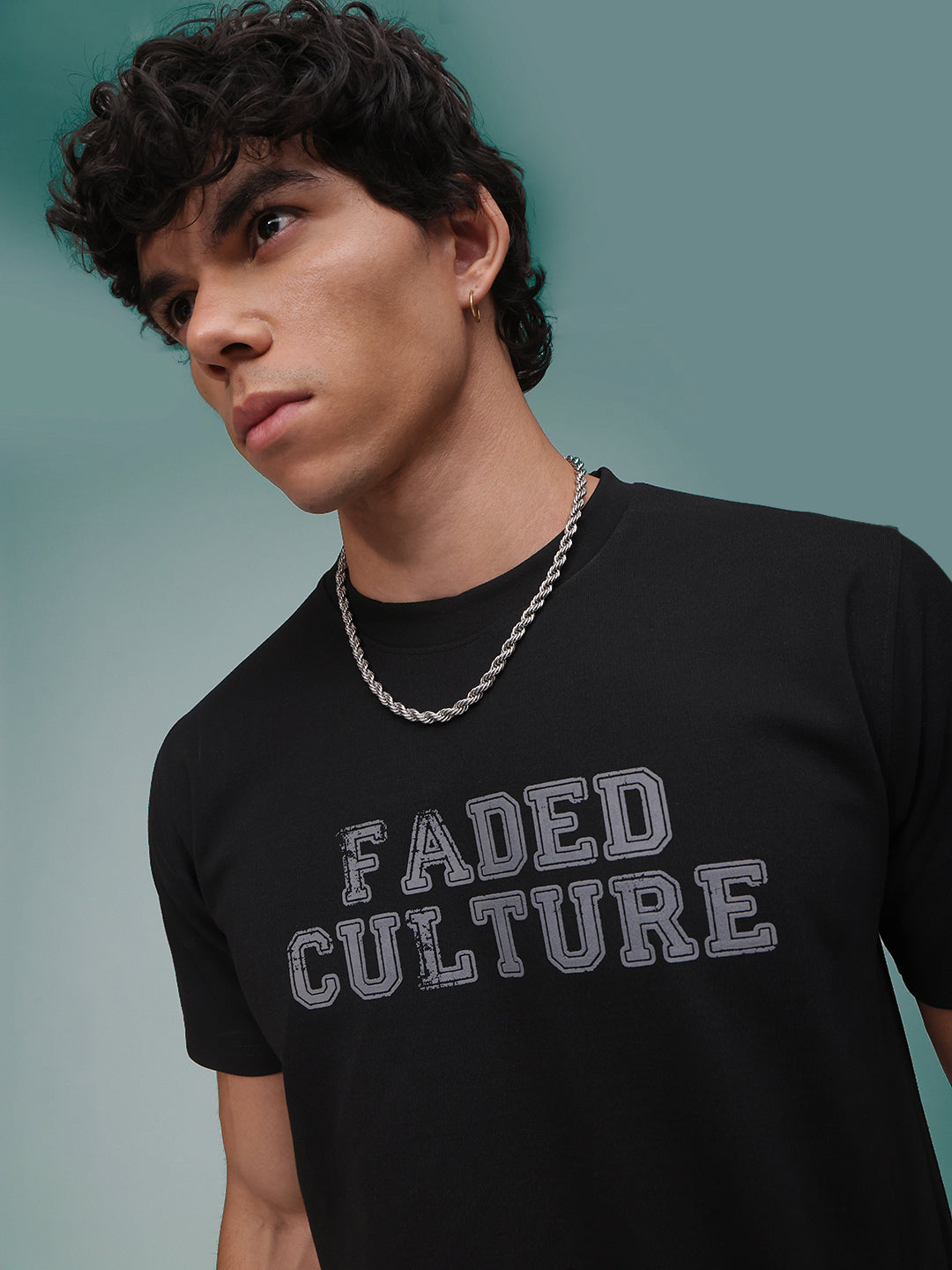 Mens Regular Fit Pack of 2 Printed Tshirts